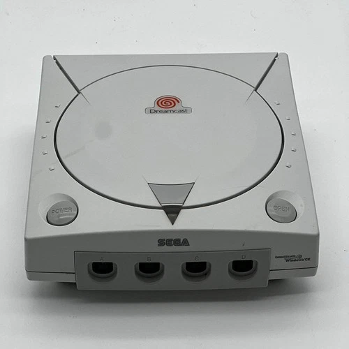 Sega Dreamcast Video Game Console White HKT-3020