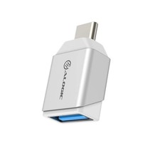 Image of ALOGIC Ultra Mini USB-C to USB-A Adapter -Silver