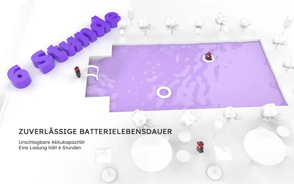 Tragbarer DVD-Player (17,5 Zoll) mit großem 15,6-Zoll-HD-Bildschirm, SD-Karte - Bild 4 von 4