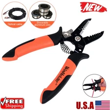 Fine Grinding Stripping Shearing Double Layer Wire Clamping Pliers Wire Stripper