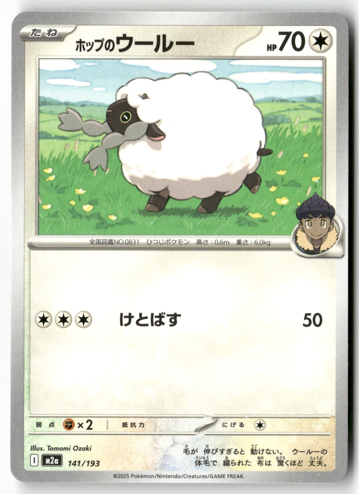 Hop's Wooloo 141/193 Pokemon Japanese MEGA Dream ex 2025