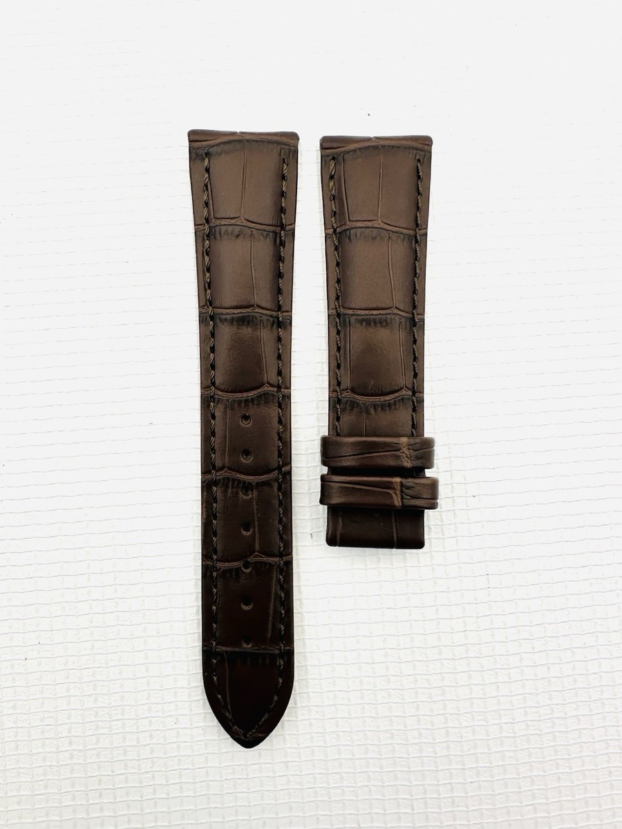 SALVATORE FERRAGAMO WATCH STRAP, FQ , FQ1 , DARK BROWN
