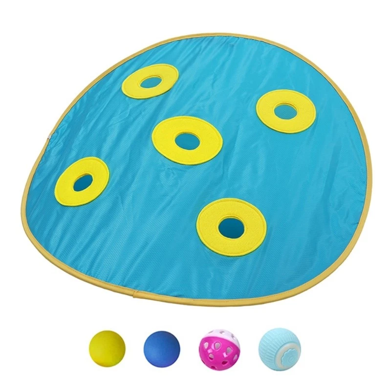 Hide and Seek Mouse Catching Game Cats Ball Toy for Bored Cats Interactive Cats