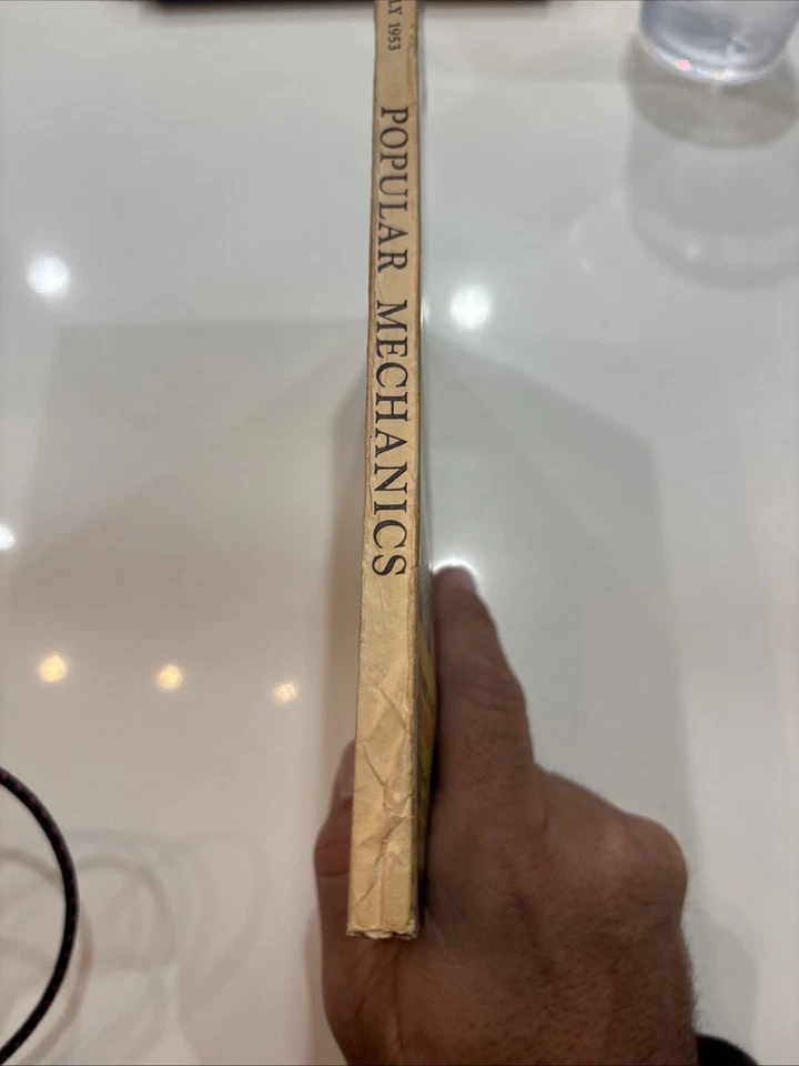 Popular Mechanics Magazine from July 1953 - Image 4 of 4