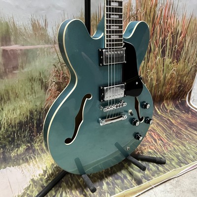 Brand new ES-335 Semi-Hollow Electric Guitar Square finger board inlay in stock