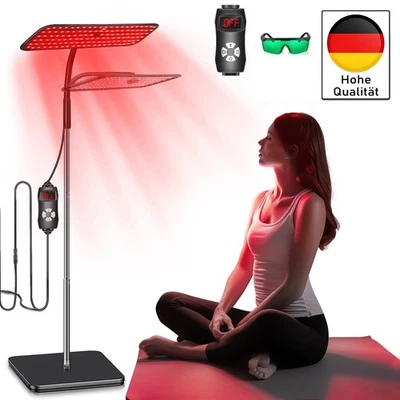 MARKENLOS Lámpara infrarroja 660NM + 850NM lámpara de luz roja luz infrarroja lámpara de terapia cara