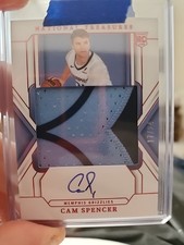 2024-25 National Treasures Cam Spencer Rookie Patch Auto 17/24 Hard Signed