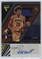 2022-23 Panini Flux Flux Rookie Signatures Max Christie #FRS-MAC Auto 06mc
