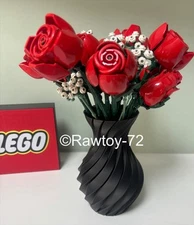 Vase for Lego Bouquet of Roses- Lego Flowers Multiple Colour Options Available!
