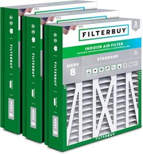 Filterbuy 21x23.5x5 MERV 8 Air Filter Replacement HVAC Furnace