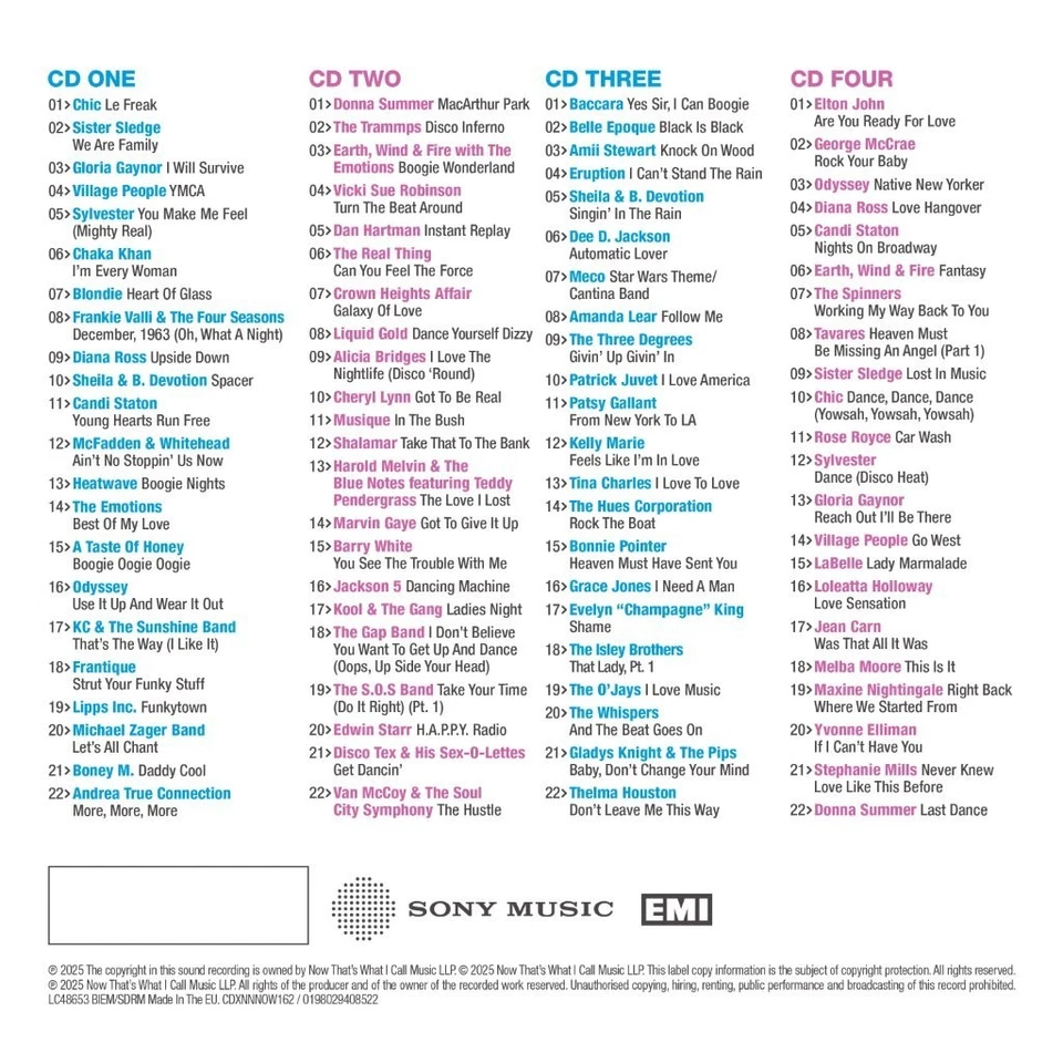 Various - Thats What I Call An Era Disco 73-80 [CD] Sent Sameday* - Image 3 of 3