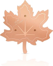 99.99% Pure Copper Bird Bath Disk, 0.6Mm Maple Leaf Bird Bath Purification Disk