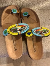 women s beaded sandals