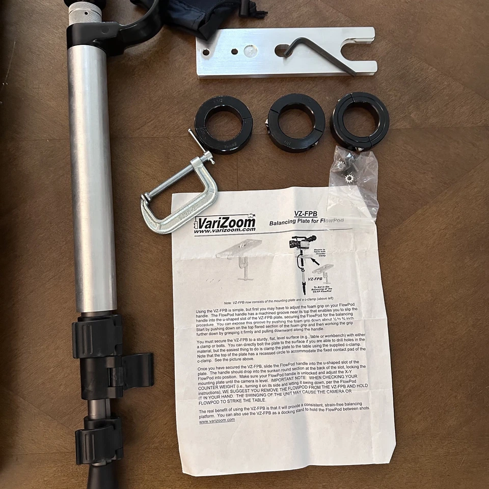 FlowPod by VariZoom Monopod Stabilizer System for Camera Photography Videography - Image 2 of 4