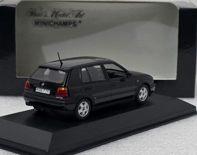 VW Volkswagen Golf 3 III GTI 1993 Black 1:43 Minichamps 400055560