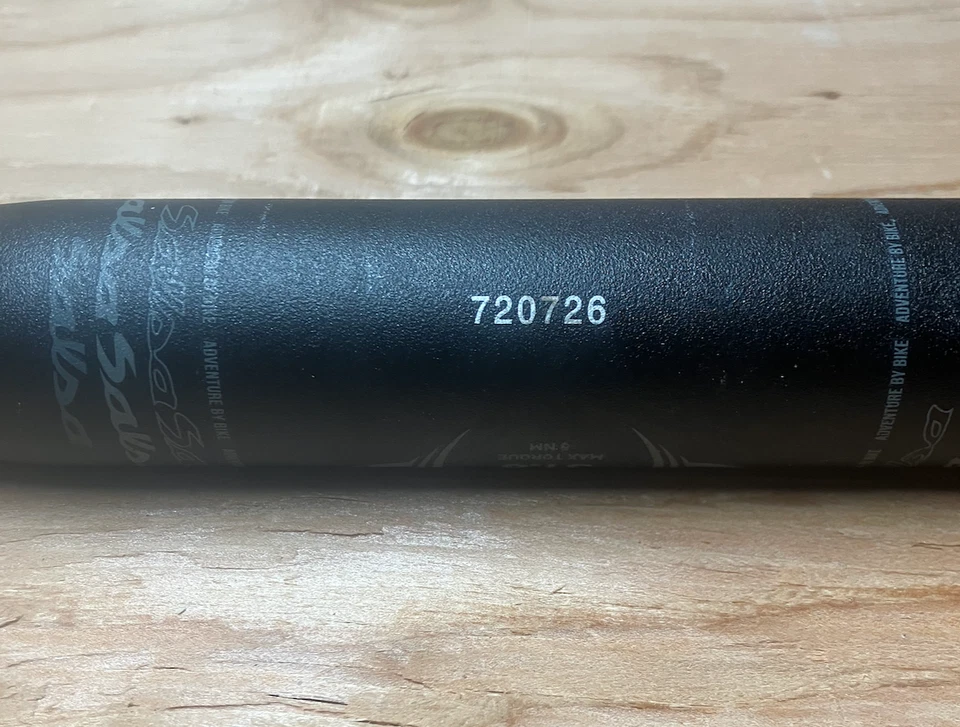 Guidão Salsa Woodchipper Drop Bar 31,8mm sujeira/cascalho - Preto - Imagem 2 de 4