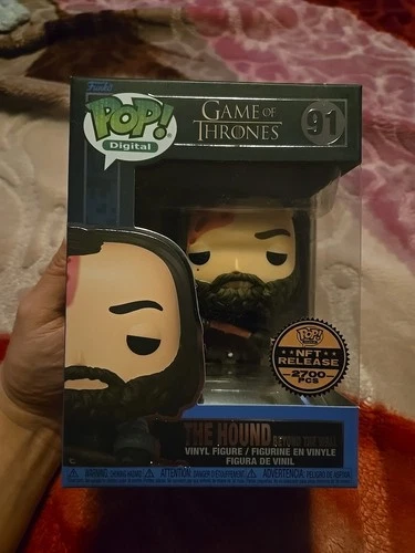Digital Funko Pop! Game Of Thrones: The Hound -Beyond The Wall #91 LE 2700