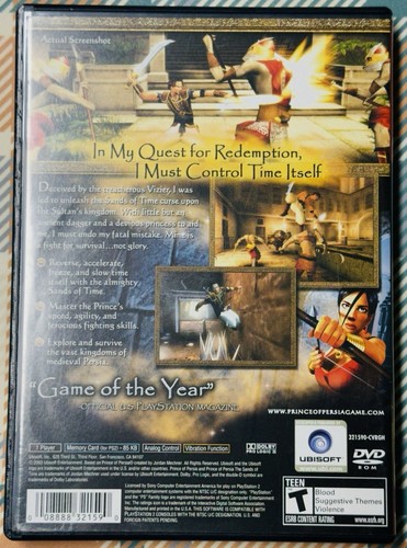 Prince of Persia Sands of Time Greatest Hits (PlayStation 2) PS2 mit Handbuch - Bild 2 von 4