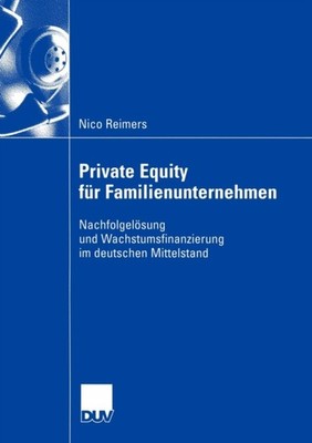 Reimers - Private Equity fr Familienunternehmen   Nachfolgelsung und - X555z