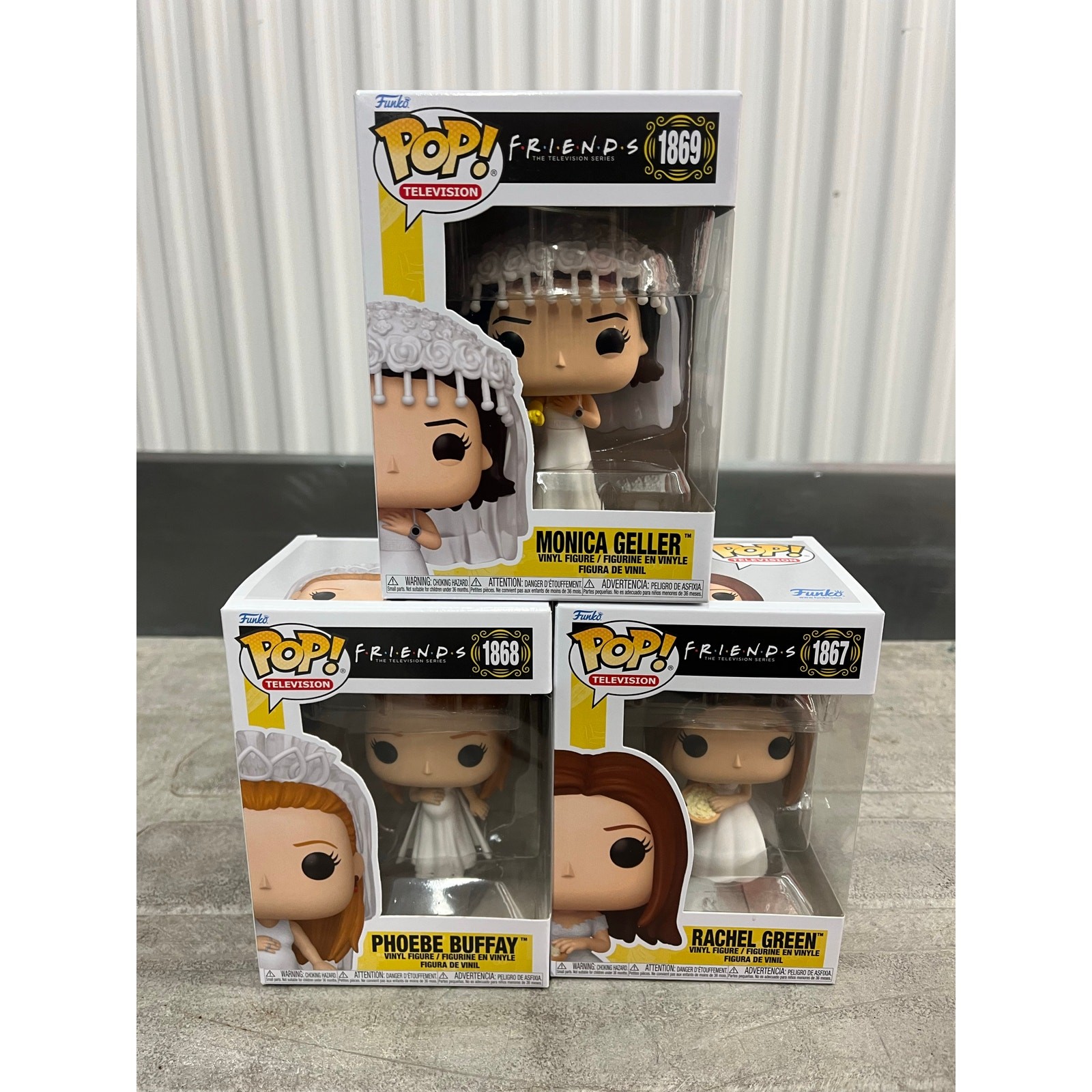 Funko Pop Friends Monica Geller Phoebe Buffay Rachel Green