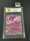 Pokemon Chinese EX set RR Full art holo Mew ex 151C-151/151  Grade 10