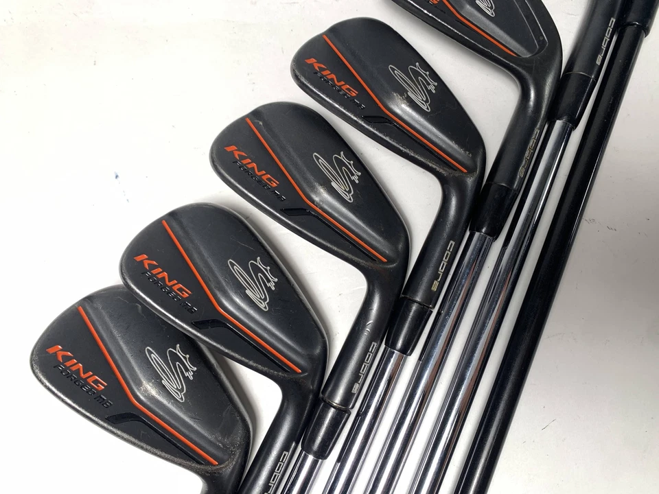 Cobra KING Forged CB MB Iron Set 4-PW DG Tour Issue X100 XStiff RH +1/2'' - Image 3 of 4