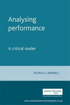 Analysing Performance : A Critical Reader Paperback