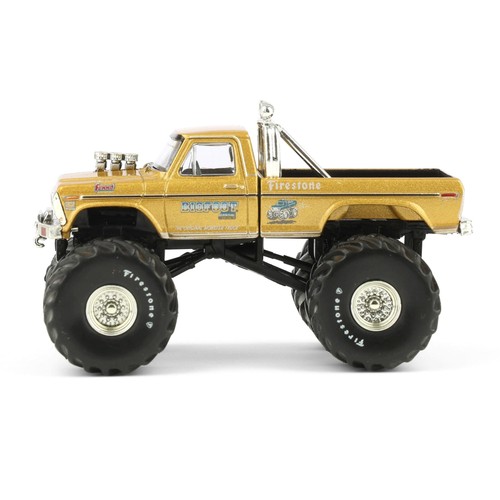 1/64 1974 Ford F-250 Monster Truck, Gold Metallic, Bigfoot #1 50th Annv GLT30552 - Picture 5 of 6