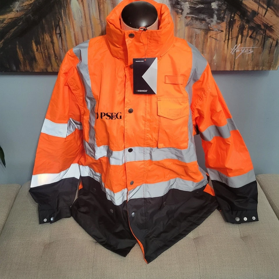 Kishigo Brand Safety Jacket Size S-M NWT - Image 2 of 4