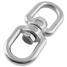 Bonsicoky Heavy Duty M8 304 Stainless Steel Swing Swivel, 360 Degree Rotation...