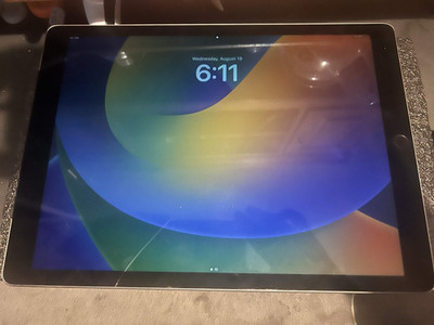 Apple iPad Pro 12.9'' 1st Gen |  256GB | WiFi + Cellular | Cracked Screen READ