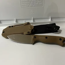 KA-BAR BK-19 style Full Tang Fixed Blade Hunting Knife With Sheath 