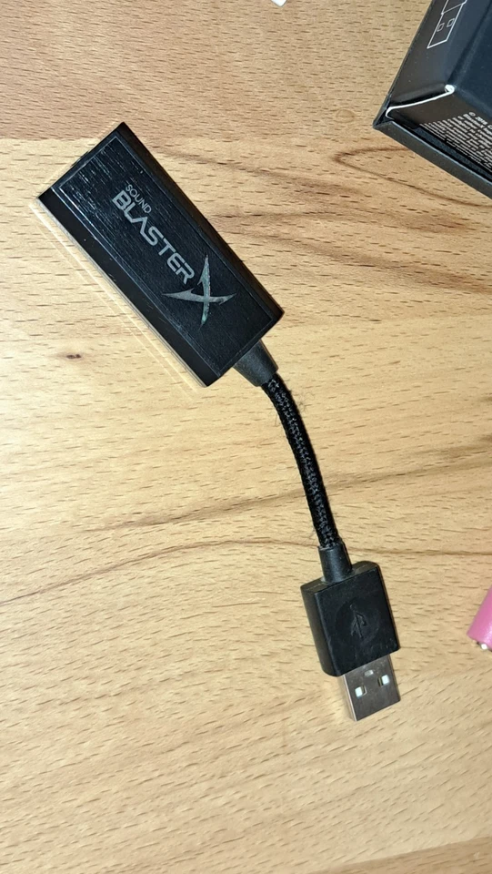 Creative Soundblaster X pro gaming G1 - externe usb soundkarte - Bild 2 von 4