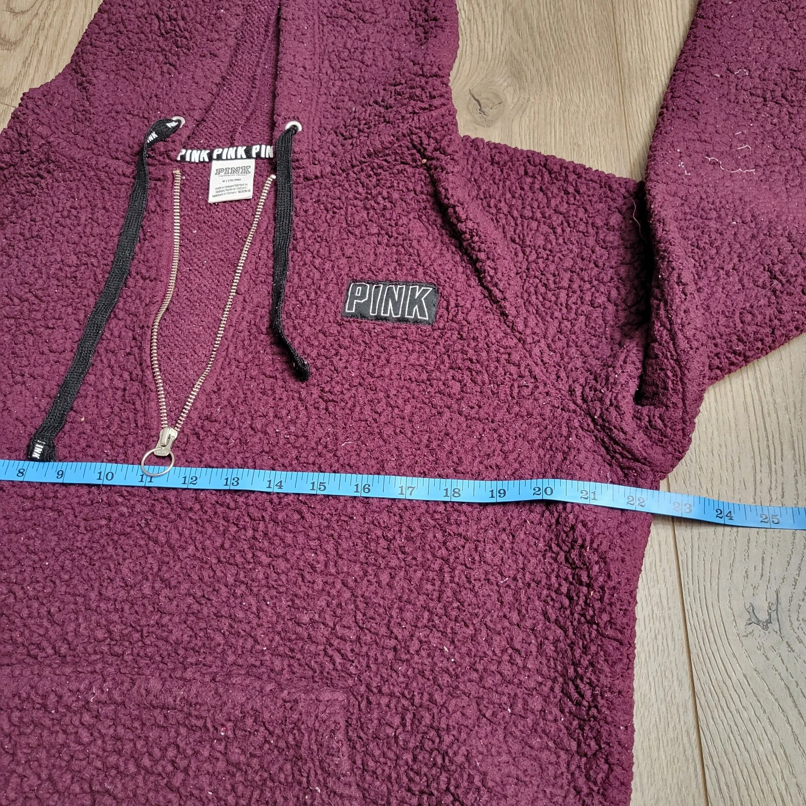 UNDERCOVER Maglione con cappuccio Victorias Secret donna rosso medio 1 4 cerniera lounge classico