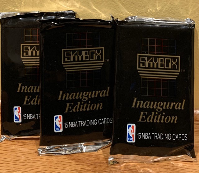 Sealed 1990 NBA SKYBOX Inaugural Edition Trading card lot eBay