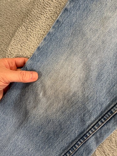 Bullhead Denim Jeans Mens 28x29* Blue Loma Bootcut Distressed Faded Light Wash - Picture 5 of 15