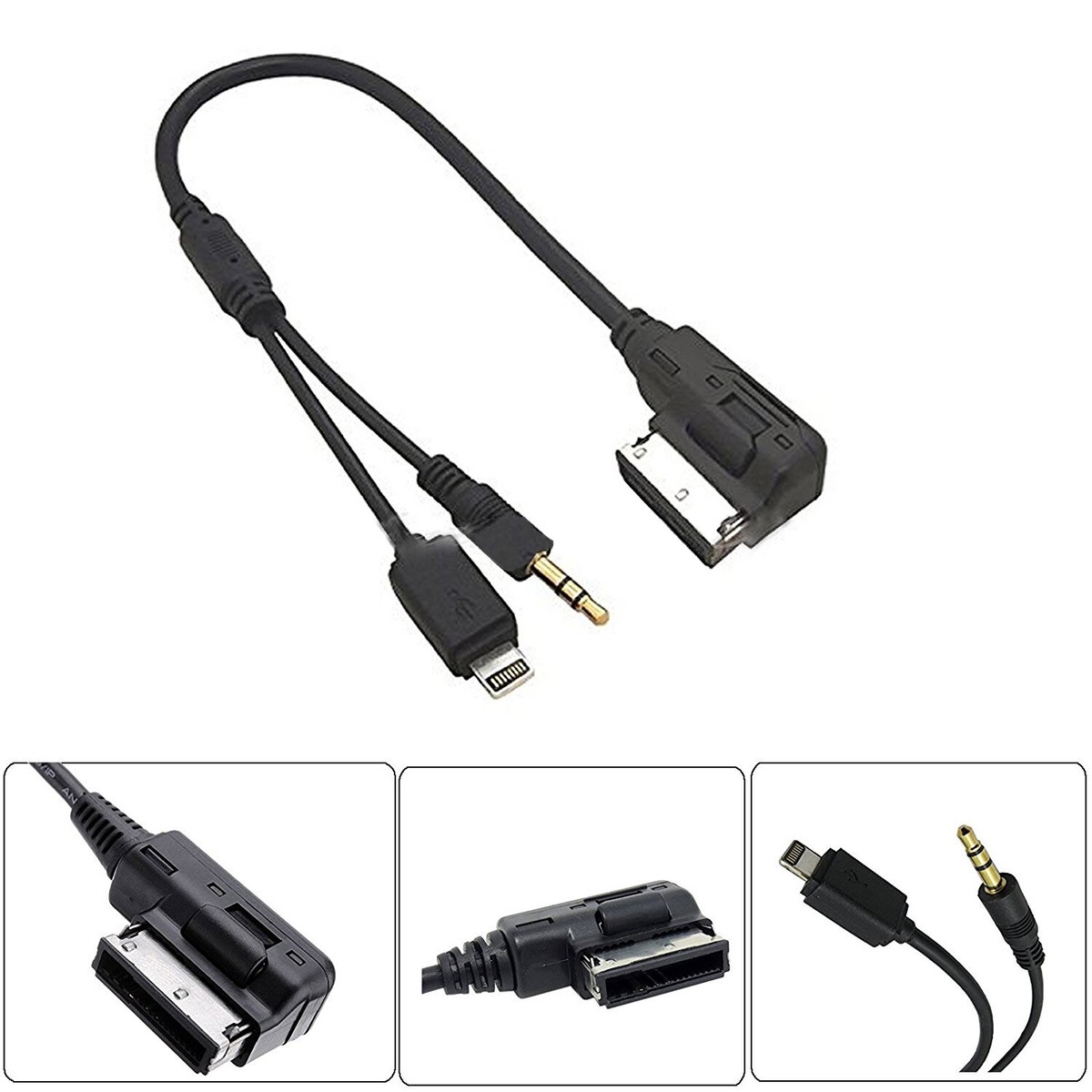 AMI USB 3.5mm Aux Cable VW 3.5mm USB Adapter AMI MMI Audio Music Interface Cord Charger Cable for VW Audi S5 Q5 Q7 A3 | Best Buy Canada