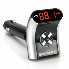 GOgroove FlexSMART X3 Compact Wireless FM Bluetooth Transmitter