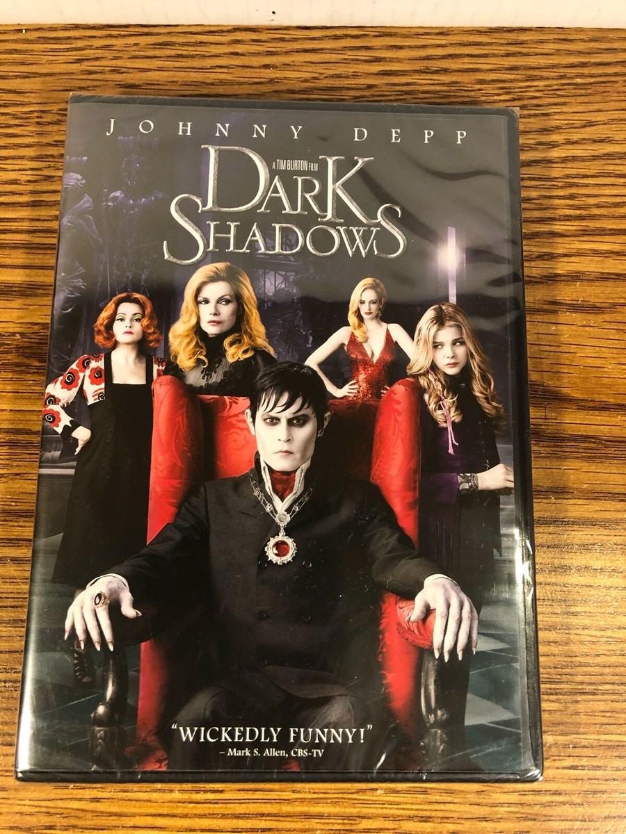 Dark Shadows JOHNNY DEPP MOVIE BRAND NEW FACTORY SEALED TIM BURTON