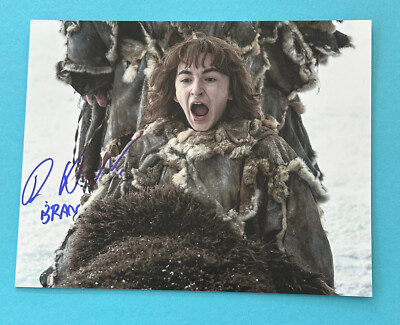 Isaac Hempstead Wright   -   Game of Thrones  -  signed, original Autogramm !!!