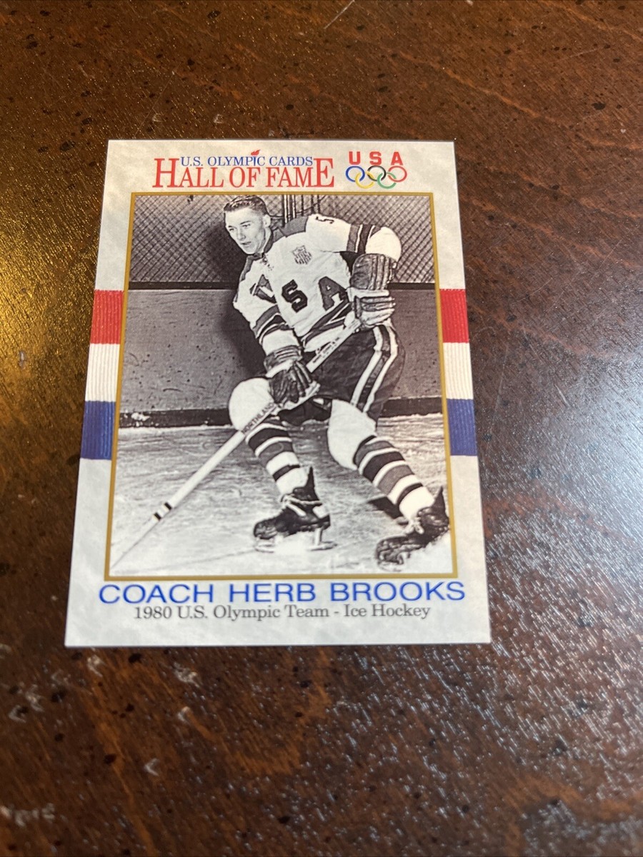 1991 Impel U.S. Olympicards Hall of Fame - #72 Herb Brooks (RC) | eBay