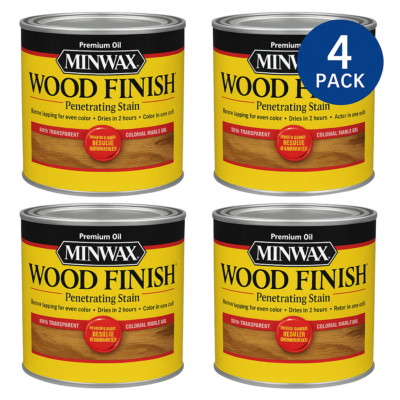#ad #ad Minwax 22230 Colonial Maple Oil Based Wood Finish Stain 1 2 Pint Pack of 4 $24.99