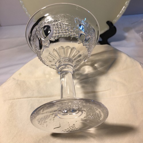 Vintage Westmoreland Della Robbia Bicchiere Champagne Cristallo Singolo - Foto 3 di 5