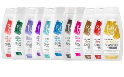Punky Colour 3-in-1 Color Depositing Shampoo Conditioner - CHOOSE YOURS