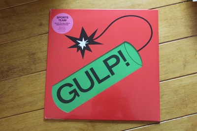 GULP - SPORTS TEAM LP [NEW SEALED] 12'' LIMITED ED 180G DIE CUT BLUE VINYL