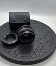 OBIETTIVO YASHICA ML 50MM F1.9 PER ATTACCO YASHICA + ADATTATORE M42 + CUSTODIA - OTTIMO -601