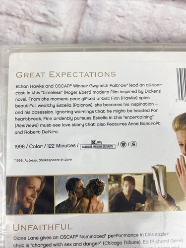 Great Expectations Unfaithful Doppel DVD, 2010, WS Fox 75th Anniversary - Bild 5 von 7