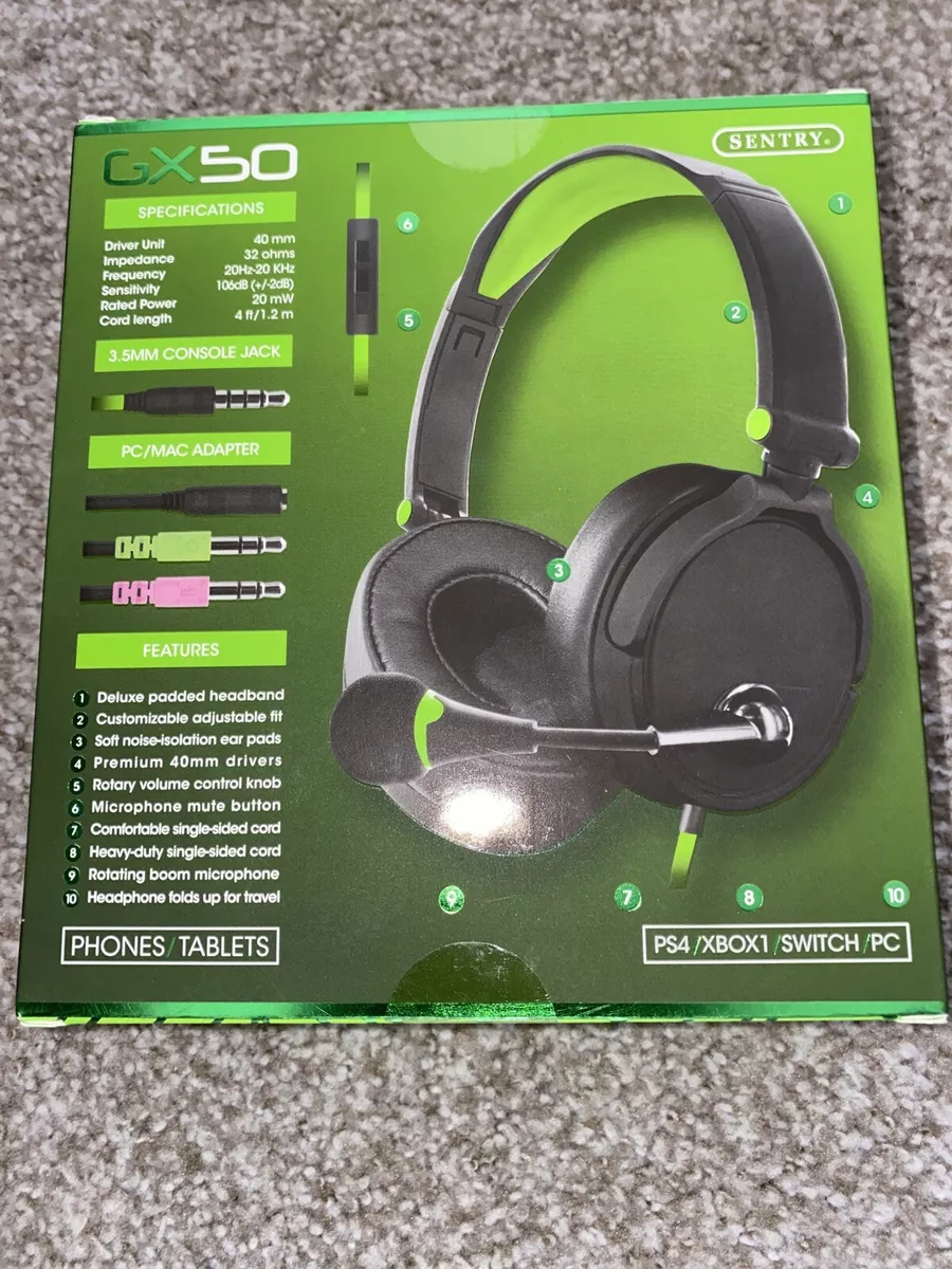Sentry gx50 gaming headset sale