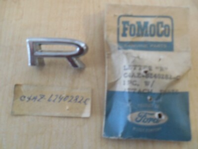 1964 FORD LETTER ''R'' C4AZ-6240282-C NOS