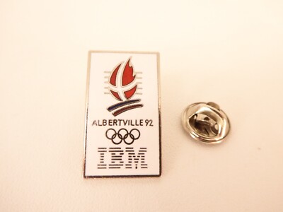 Pin's Albertville 92 - Jeux Olympiques D'hiver - JO 1992 - Très Bon état